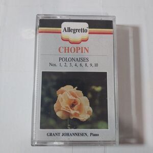 Grant Johannesen - Chopin Polonaises (Cassette, 1990, Moss Music)   #31